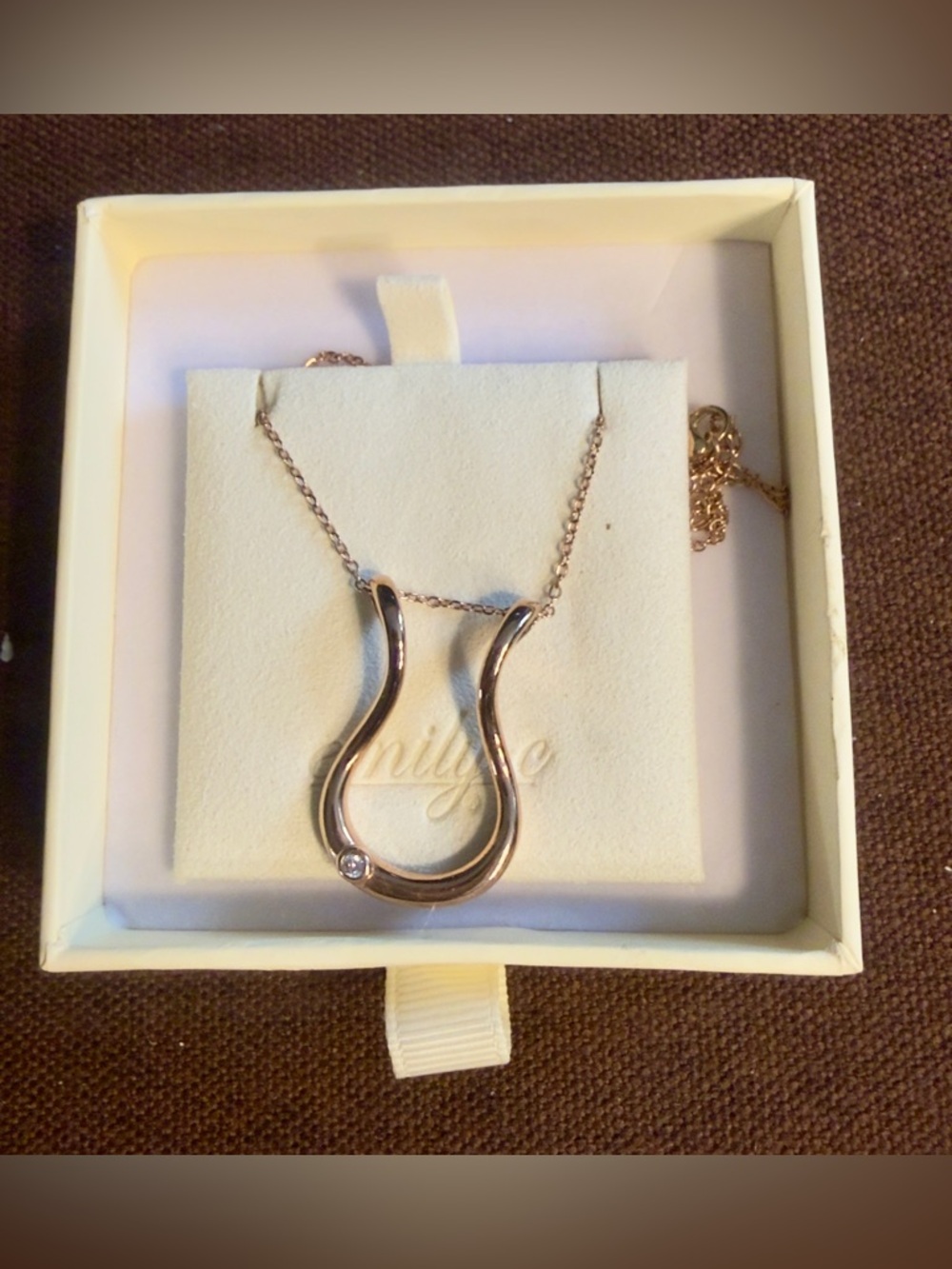 The Bezel Ring Holder
Necklace - Emily C Jewelry